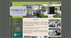 Desktop Screenshot of inibiolp.org.ar